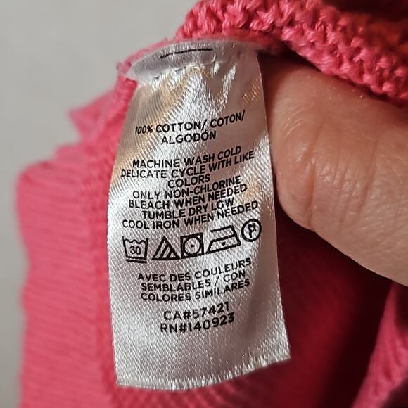 LOFT Pink Sleeveless Knit Button Front Sweater Tank Top - Picture 4 of 7